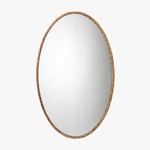 Simeon Braided Oval Mirror