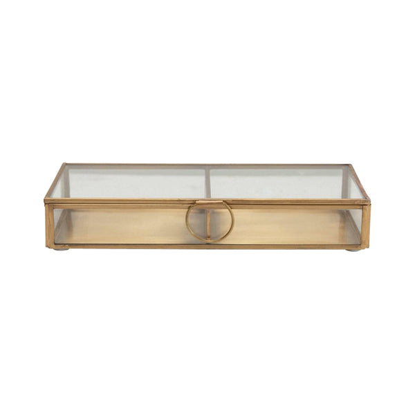 Small Brass & Glass Display Box From Dear Keaton