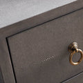 Smith Grey Shagreen Closeup