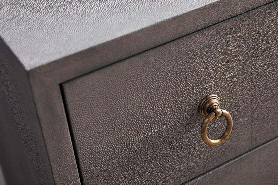 Smith Grey Shagreen Closeup