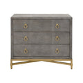 Smith Grey Shagreen Nightstand From Dear Keaton