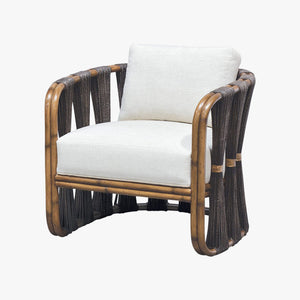 Strings Attached Espresso Lounge Chair