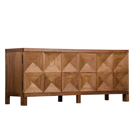 Three Door Quadrant Sideboard Angle View