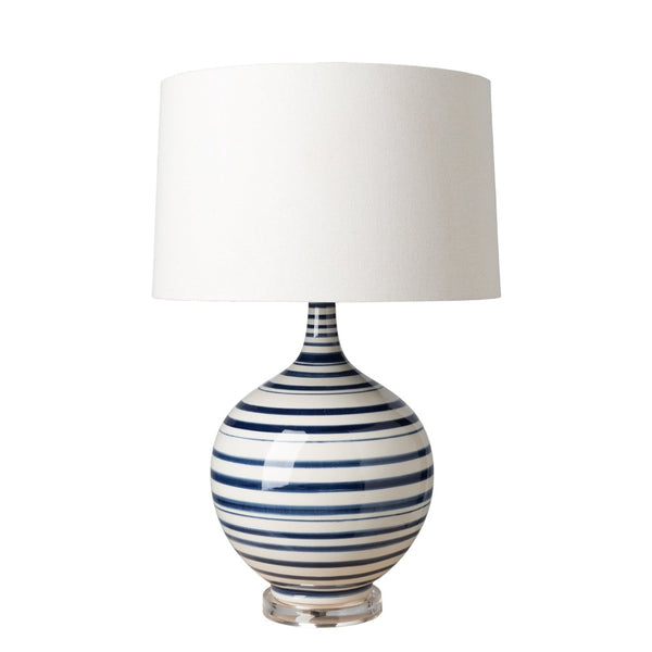 Tilos Blue Stripe Lamp