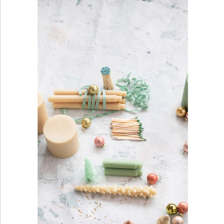 Tree Taper Candles Styled