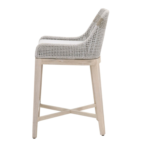 Turin Outdoor Counter Stool Side View