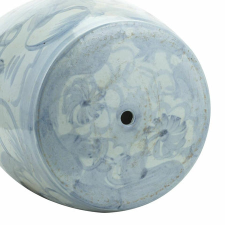 Twisted Flower Garden Stool Close Up