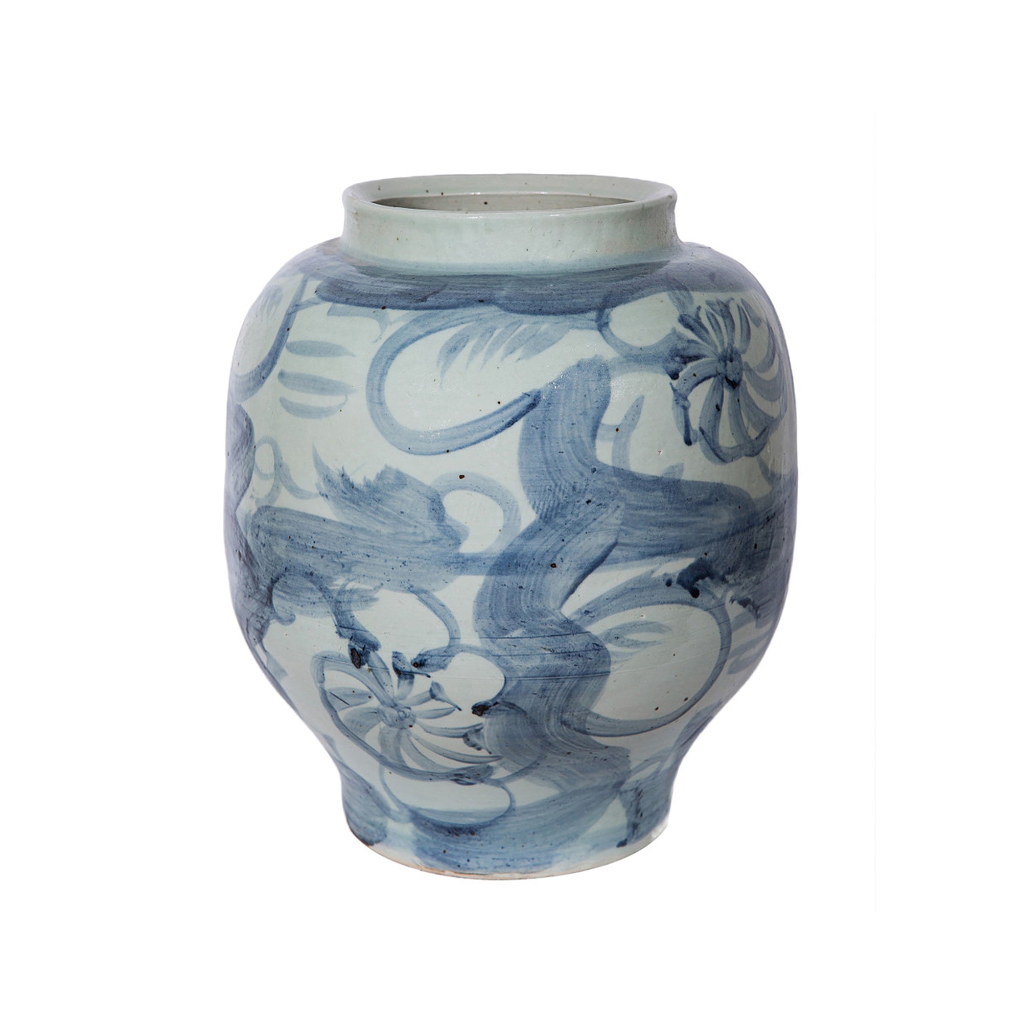 Twisted Flower Large Belly Jar Alternate View