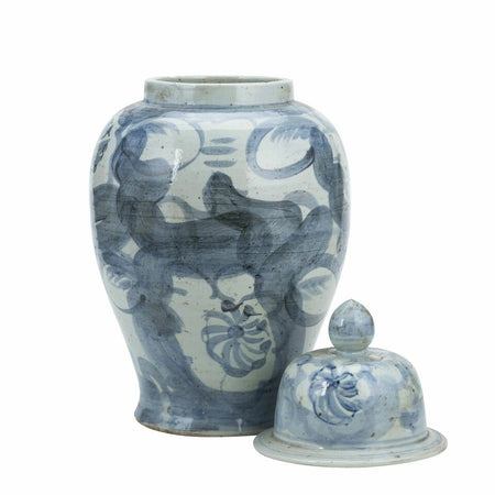 Twisted Flower Temple Jar Alternate View
