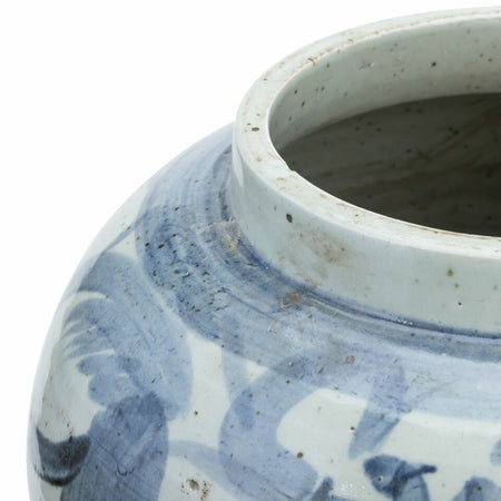 Twisted Flower Temple Jar Close Up