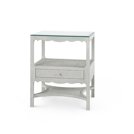 Alice Soft Grey Side Table from Dear Keaton