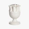 White Ceramic Tulipiere