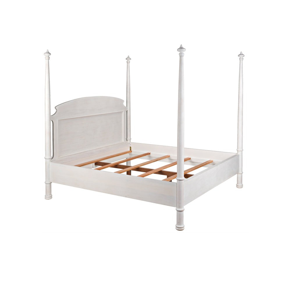 Whitewash Mahogany Douglas Bed