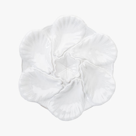 White Oyster Plate