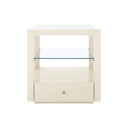 Williams Blanched Oak Side Table From Dear Keaton