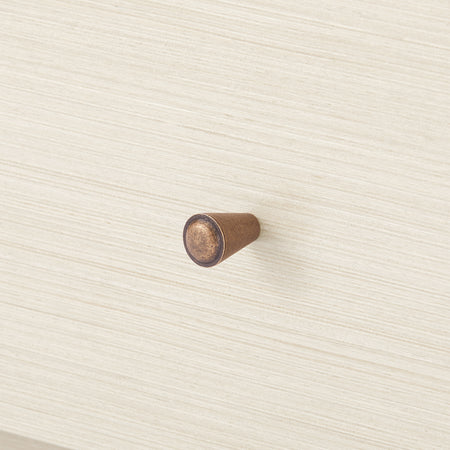 Williams Blanched Oak Side Table Hardware