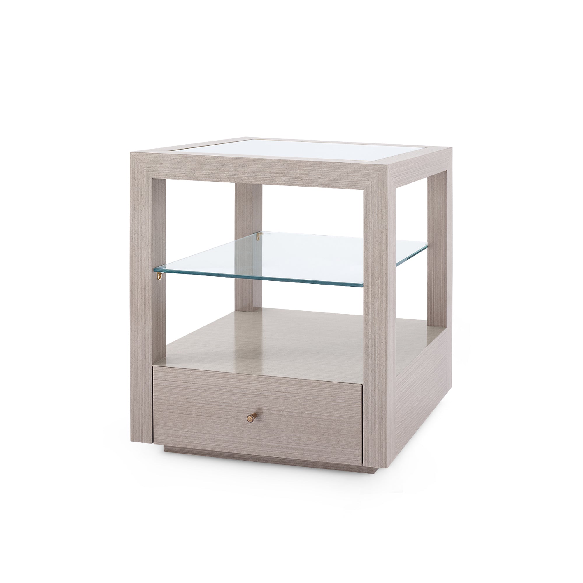 Williams Grey Oak Side Table Alternate View