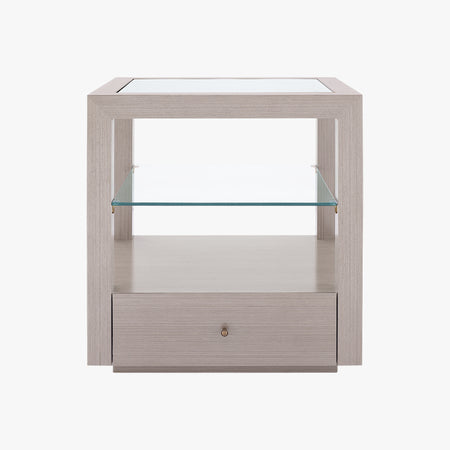 Williams Grey Oak Side Table