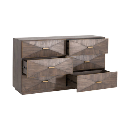 Winlock Double Dresser Open View