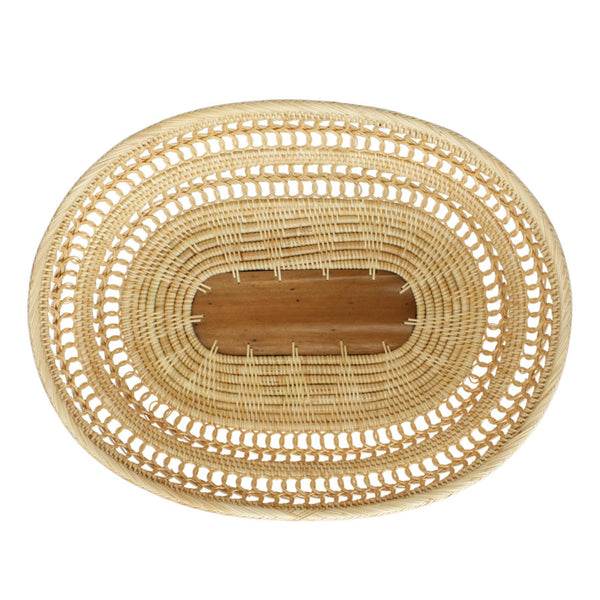 Woven Reed Large Oval Bowl From Dear Keaton