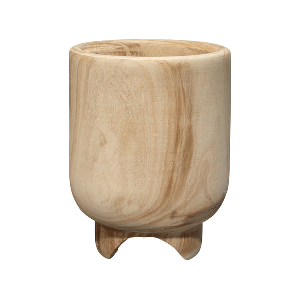 Yuma Wooden Vase From Dear Keaton