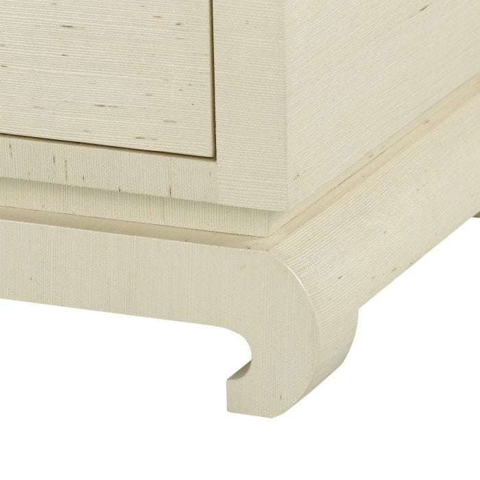 Zen Natural Grasscloth Dresser Foot