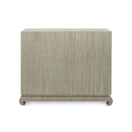 Zen Sage Grasscloth Chest Back View