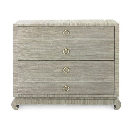 Zen Sage Grasscloth Chest