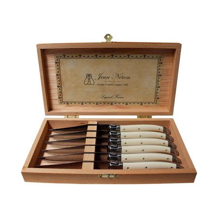 Boxed Laguiole Ivory Knife Set From Dear Keaton