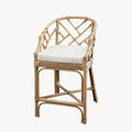Chippendale Rattan Counter Stool