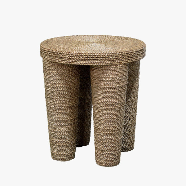 Wrapped Rope Footed Stool